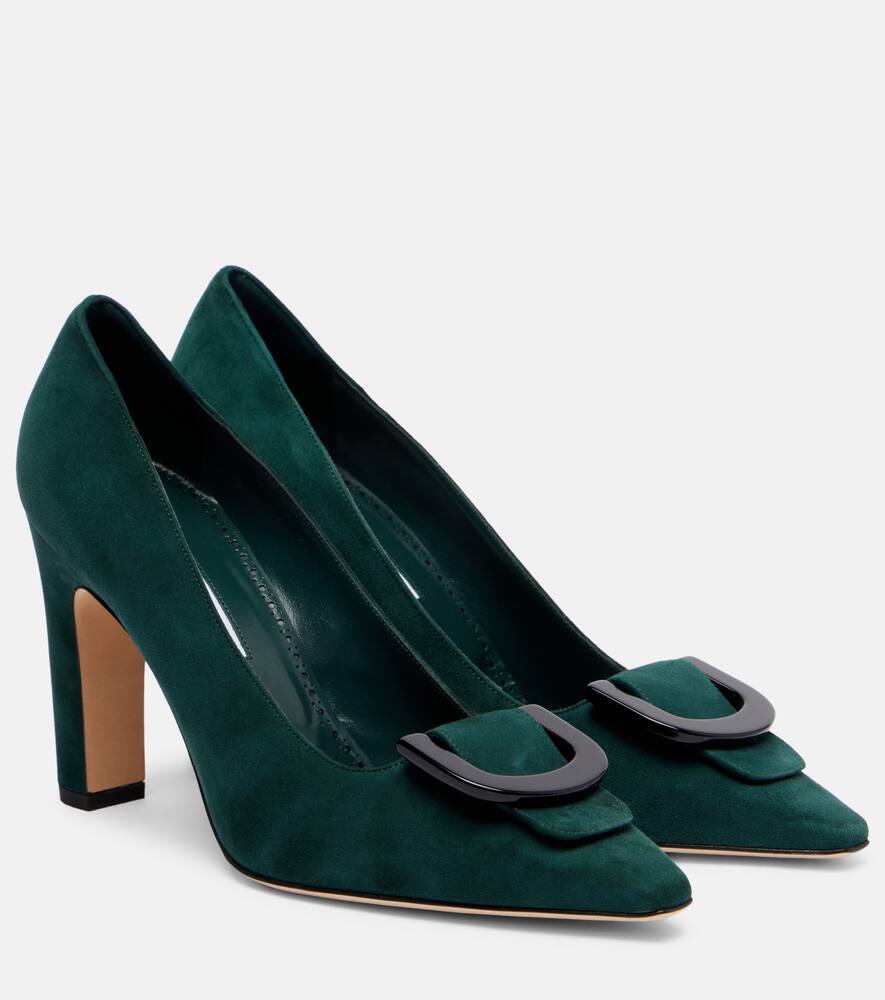 Туфли-лодочки Beti 105 из замши Manolo Blahnik, Dgrn 3073
