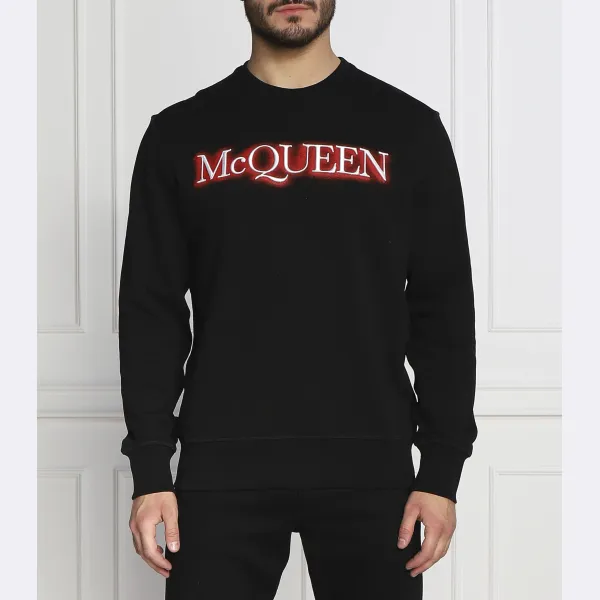 

Толстовка обычного кроя Alexander Mcqueen, черный