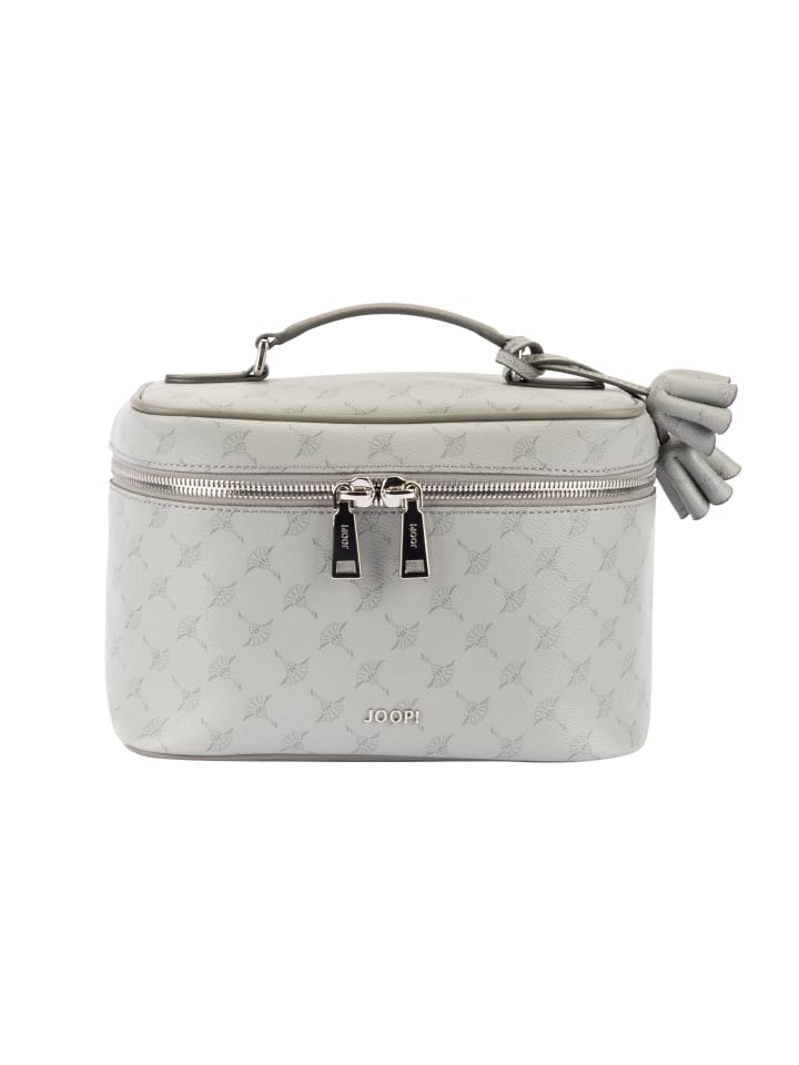 

JOOP! Косметичка 'Cortina 1.0 Flora' в цвете "Морозно-серый", 24 x 17 x 13 см