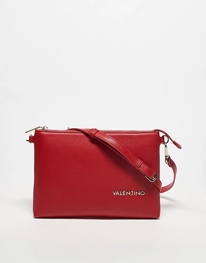 

Большая сумка-клатч Valentino Jasmin красного цвета Valentino Bags, Красный, Большая сумка-клатч Valentino Jasmin красного цвета Valentino Bags