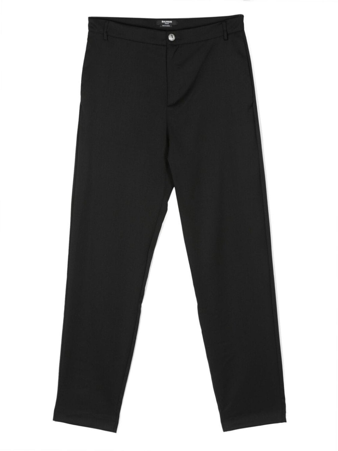 

Balmain Kids брюки из вирджинской шерсти, черный