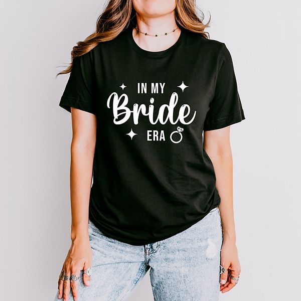 

Футболка с коротким рукавом In my bride era sparkles Simply Sage Market, Black, Черный, Футболка с коротким рукавом In my bride era sparkles Simply Sage Market, Black