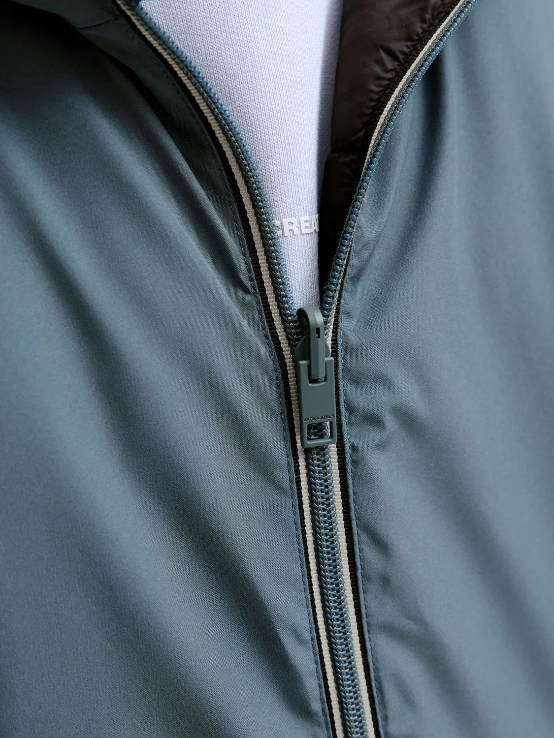 Переходная куртка с капюшоном JACK & JONES Junior, stormy weather — фото 4