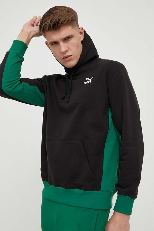 

Хлопковая толстовка Puma, черный