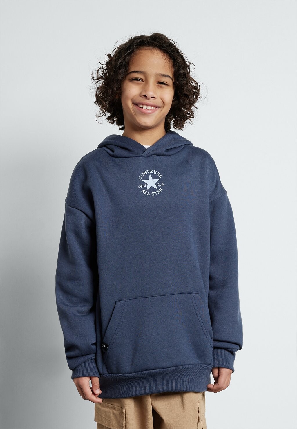 

Толстовка SUSTAINABLE CORE HOODIE UNISEX Converse, цвет navy