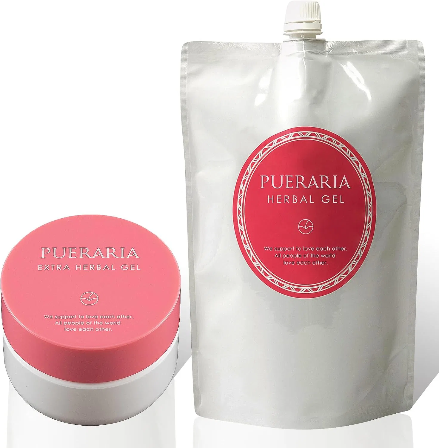 Гель для ухода за бюстом Love Cosmetics Pueraria Extra, 150 г и 1 л, увлажняющий