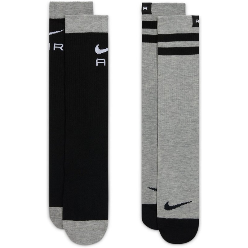 Носки повседневные базовые (2 пары) Nike, мультиколор — фото 2