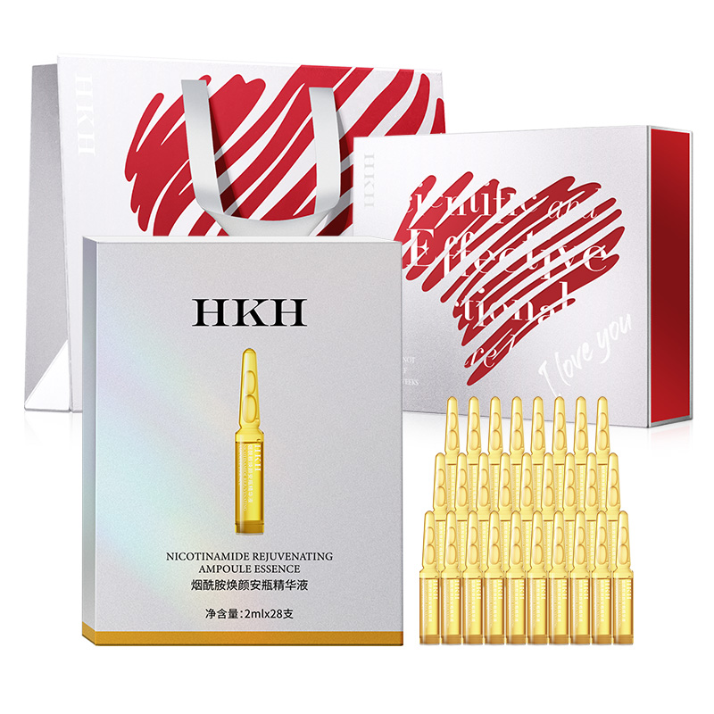 

Концентрированная ниацинамидовая одноразовая эссенция для лица осветляющая, подтягивающая, увлажняющая и питающая 7 шт*4 упаковка HKH