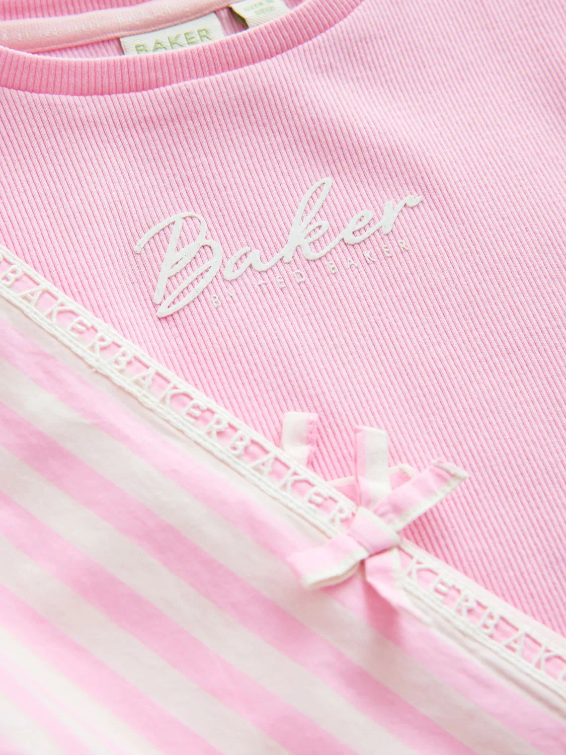 Комплект Baker by Ted Baker в светло-розовом цвете — фото 4