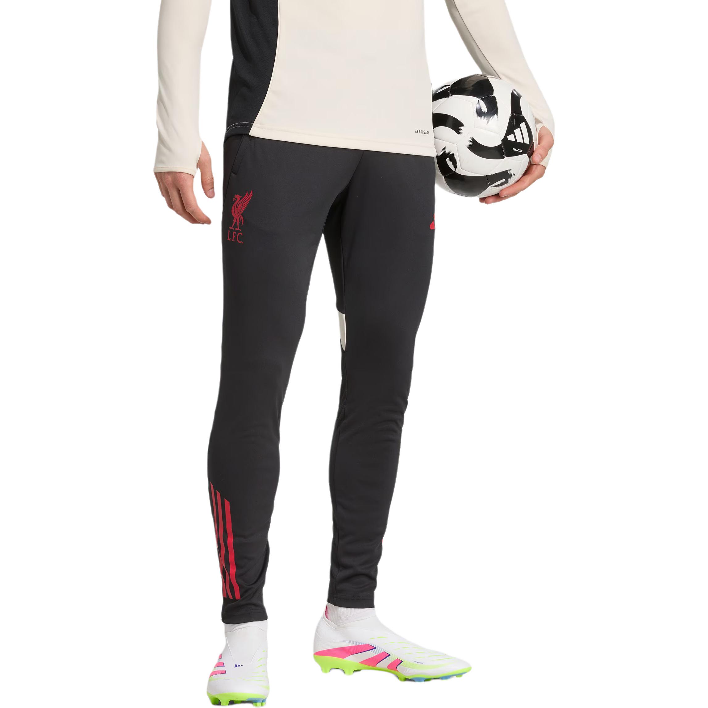 Liverpool fc tiro 25 competition training pants Adidas, черный — фото 2