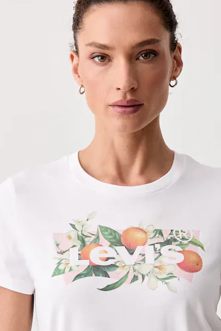 Футболка с коротким рукавом THE PERFECT TEE Levi's, белый — фото 4