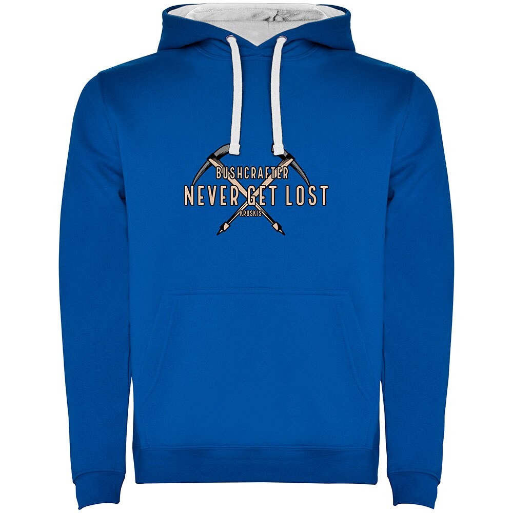 

Худи Kruskis Never Get Lost Bicolor, синий