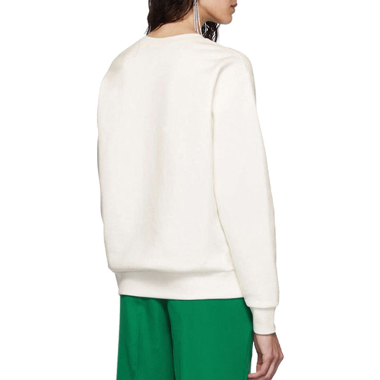 Толстовка (WMNS) Gucci Cotton Tennis Racket Print Sweatshirt For Ivory 469250-XJBIY-9381 — фото 3