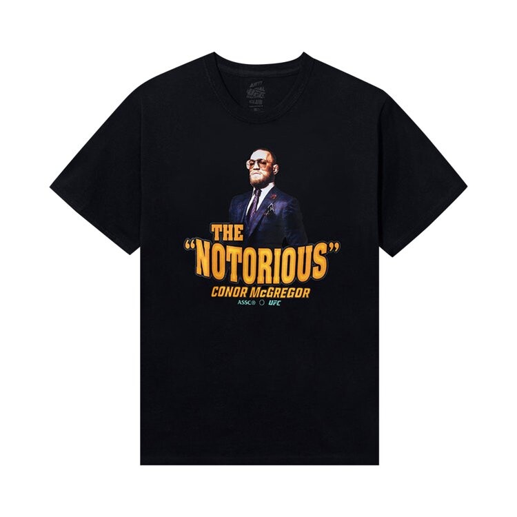 

Футболка Anti Social Social Club x UFC Conor McGregor Tee, черный