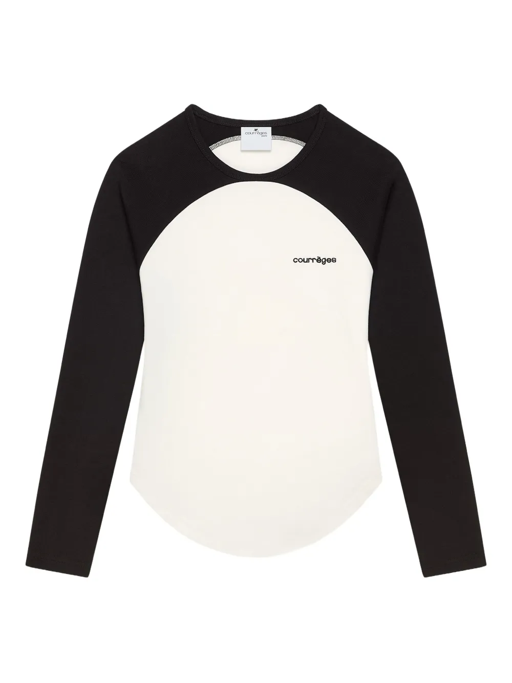 

Футболка Circle Contrast Courrèges, нейтральный