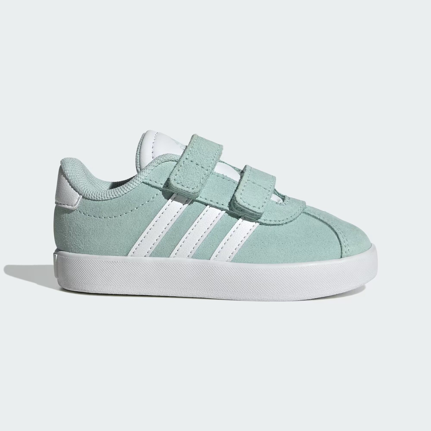 

Обувь VL Court 3.0 Adidas, цвет Halo Mint/Cloud White/Core Black