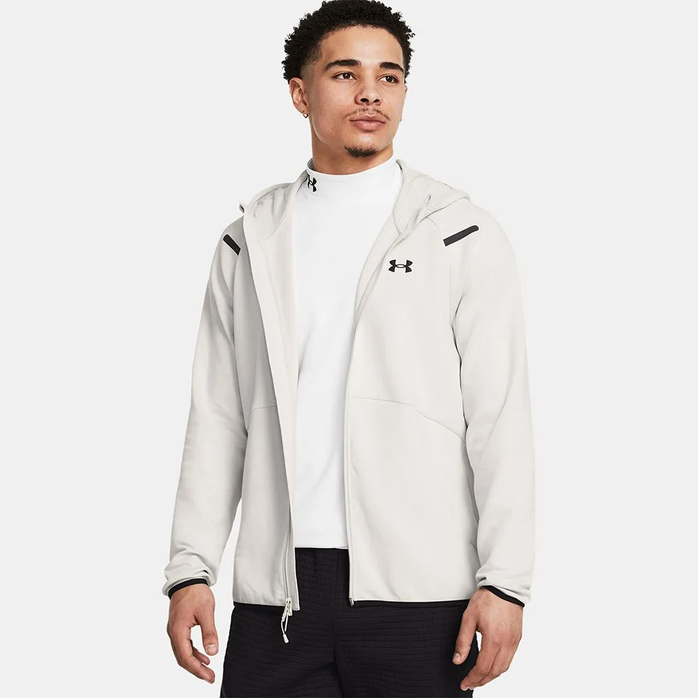 

Толстовка Under Armour Unstoppable Fleece EU full zip, белый