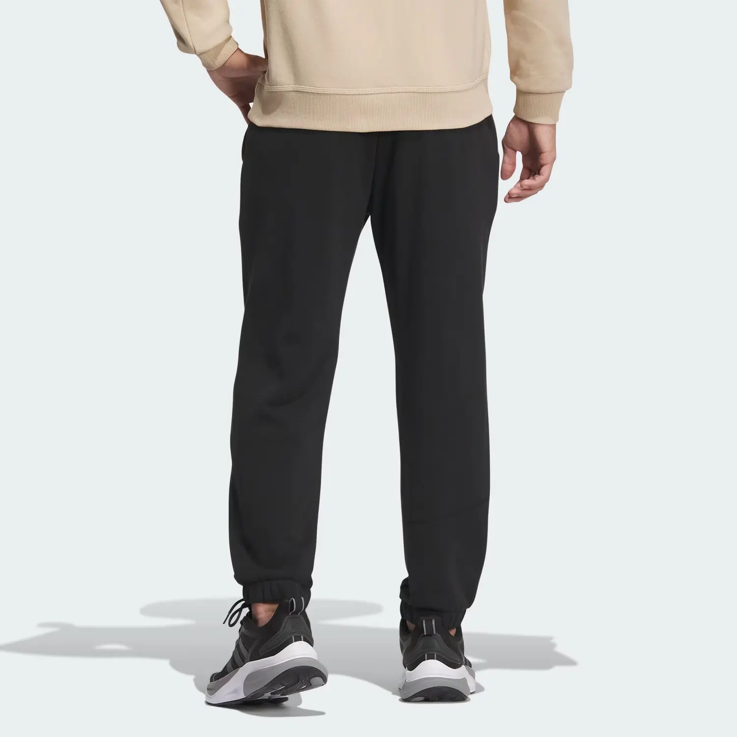 Спортивные штаны Lounge Knit мужские черные Adidas, черный — фото 2