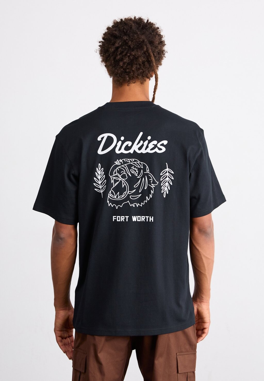

Футболка с принтом HALMA TEE Dickies, черный
