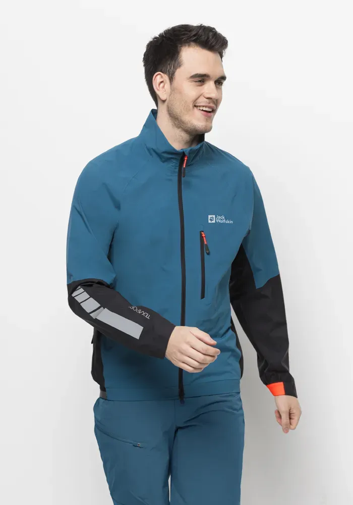 

Велосипедная куртка Jack Wolfskin "MOROBBIA 2.5L JKT M", синий