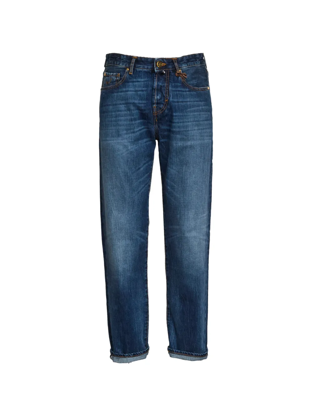 

Джинсы прямого кроя на пуговицах Jacob Cohen, синий