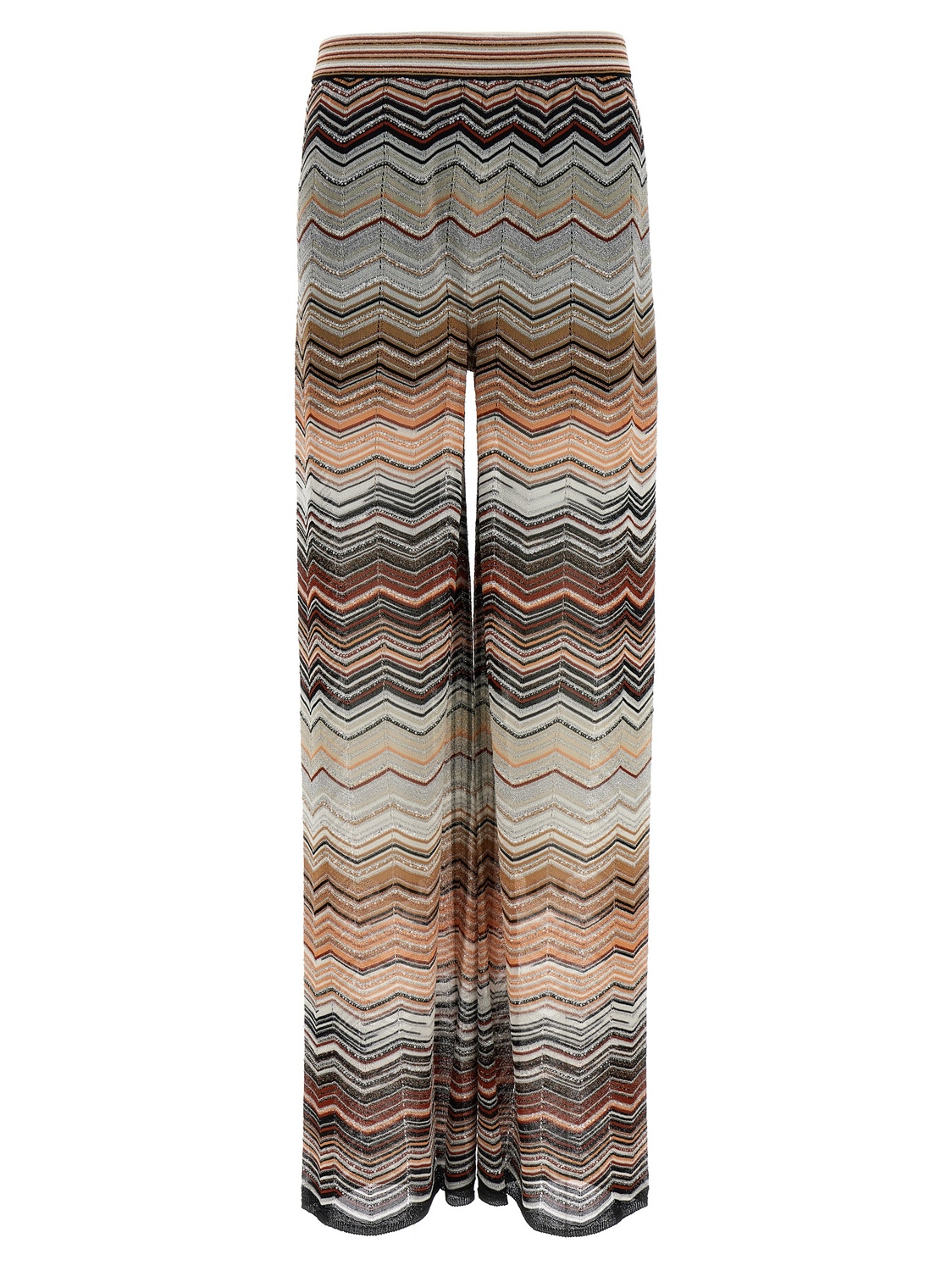 

Брюки из ламе с узором шеврон Missoni, мультиколор