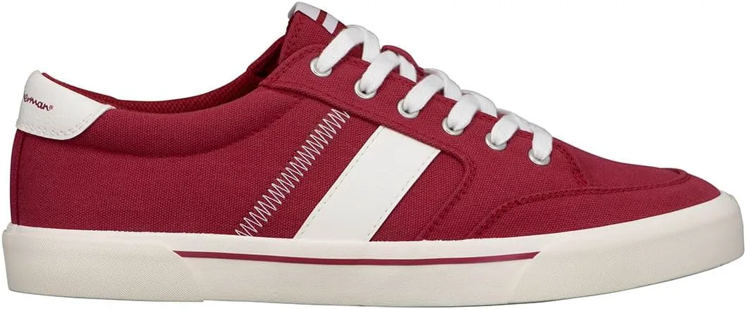 Мужские кеды Ben Sherman Hawthorn Classic из канвы, красно-белый — фото 3