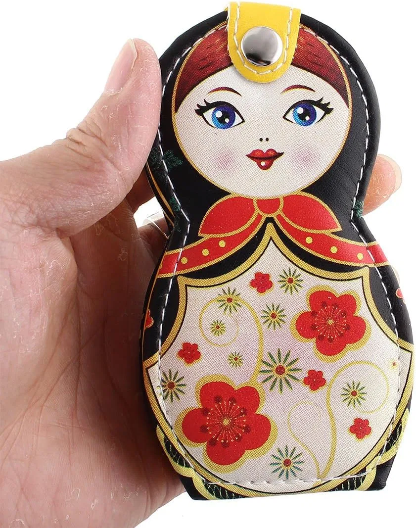 Набор для маникюра и педикюра 6 в 1 в чехле из искусственной кожи от Ruilogod Ruilogod — фото 3