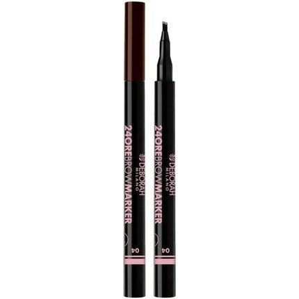 

24H Brow Marker 04 Карандаш для бровей Брюнетка, Deborah