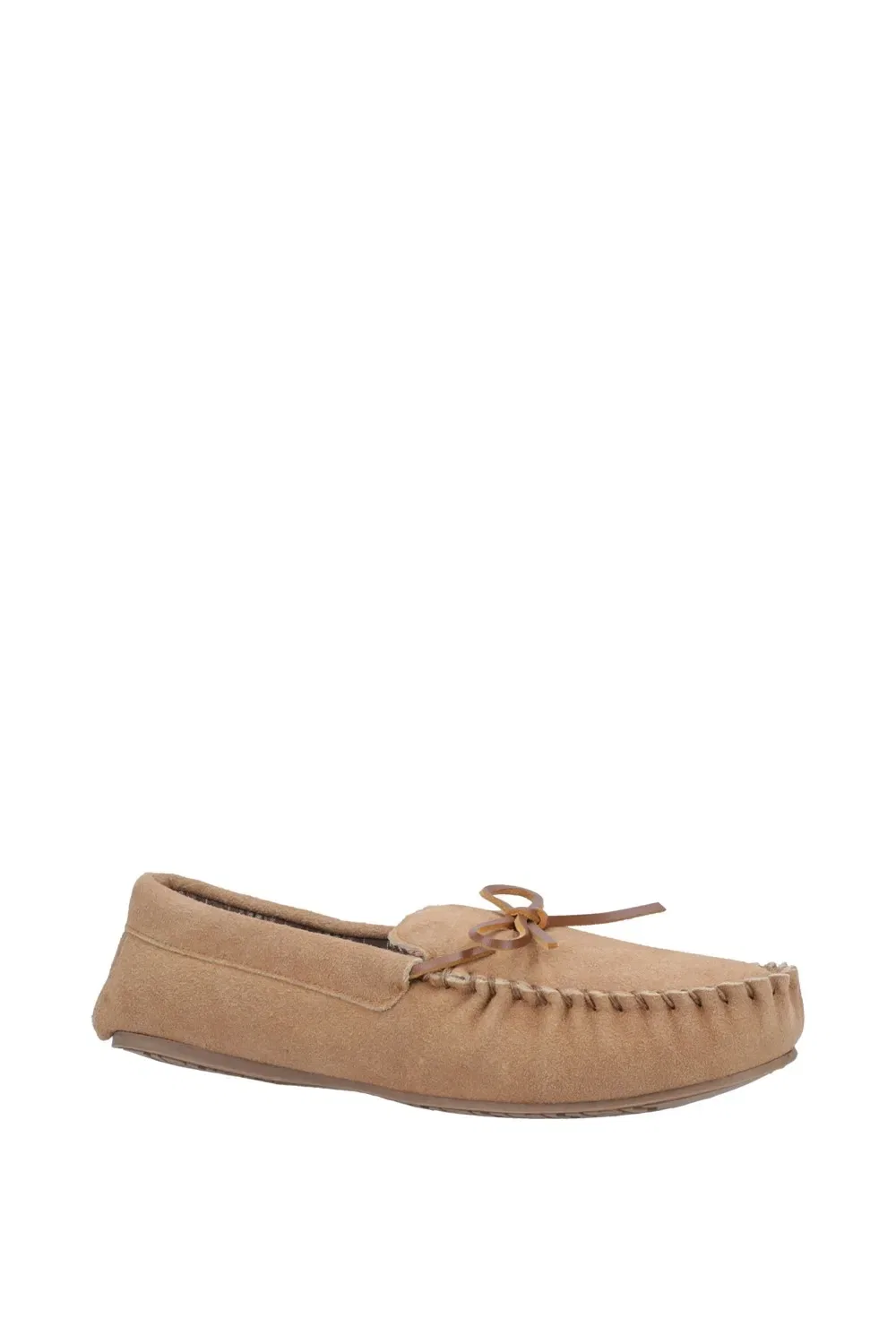 Тапочки классические замшевые Hush Puppies, бежевый