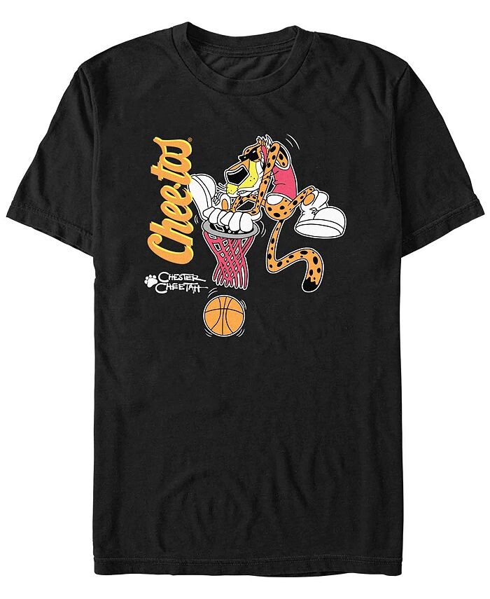 

Мужская футболка Cheetos 90s Chester Hoopin с коротким рукавом Fifth Sun, черный