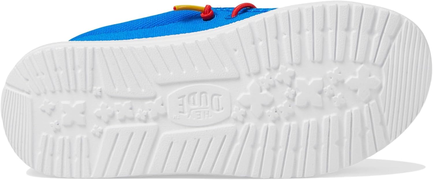 Мужские кроссовки HEYDUDE Wally Hot Wheels, синий — фото 3