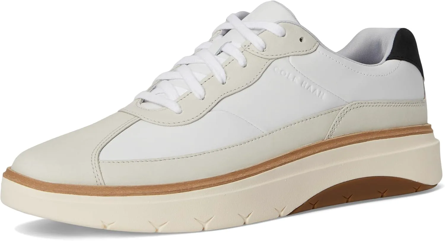 Мужские кроссовки Cole Haan Grandpro Featherarc с зауженным носком, белый/черный/слоновая кость — фото 3