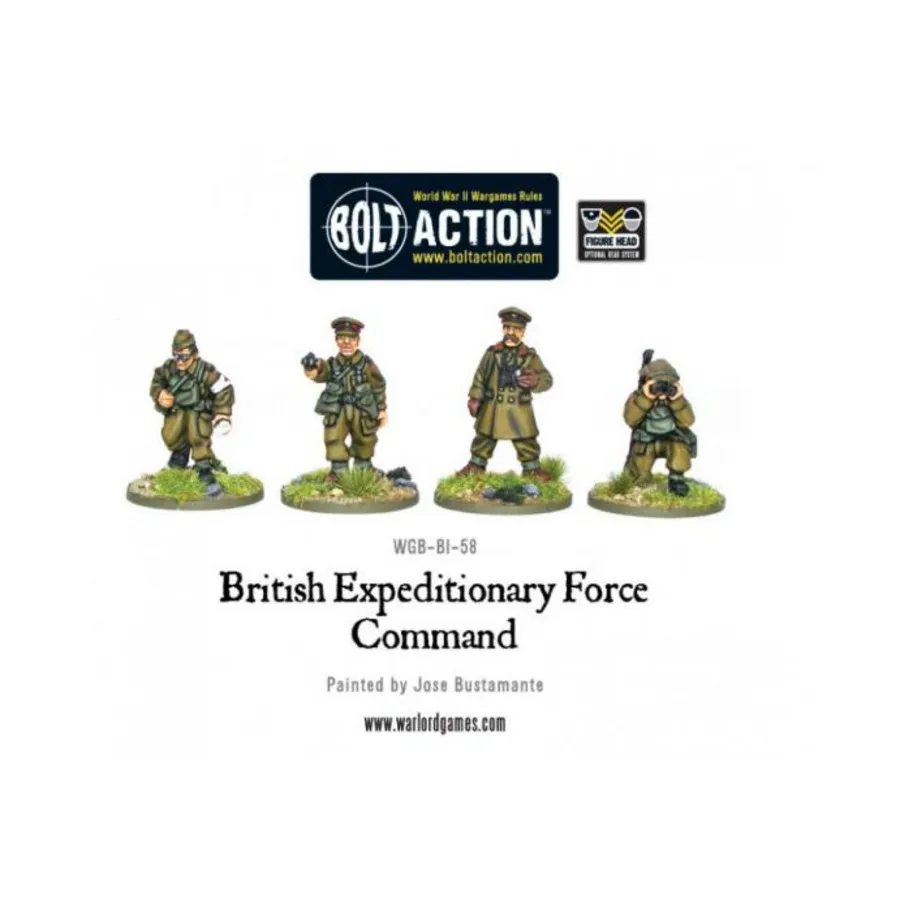 

Начало войны - Командование Британских экспедиционных сил (BEF), Bolt Action - British Army (28mm)