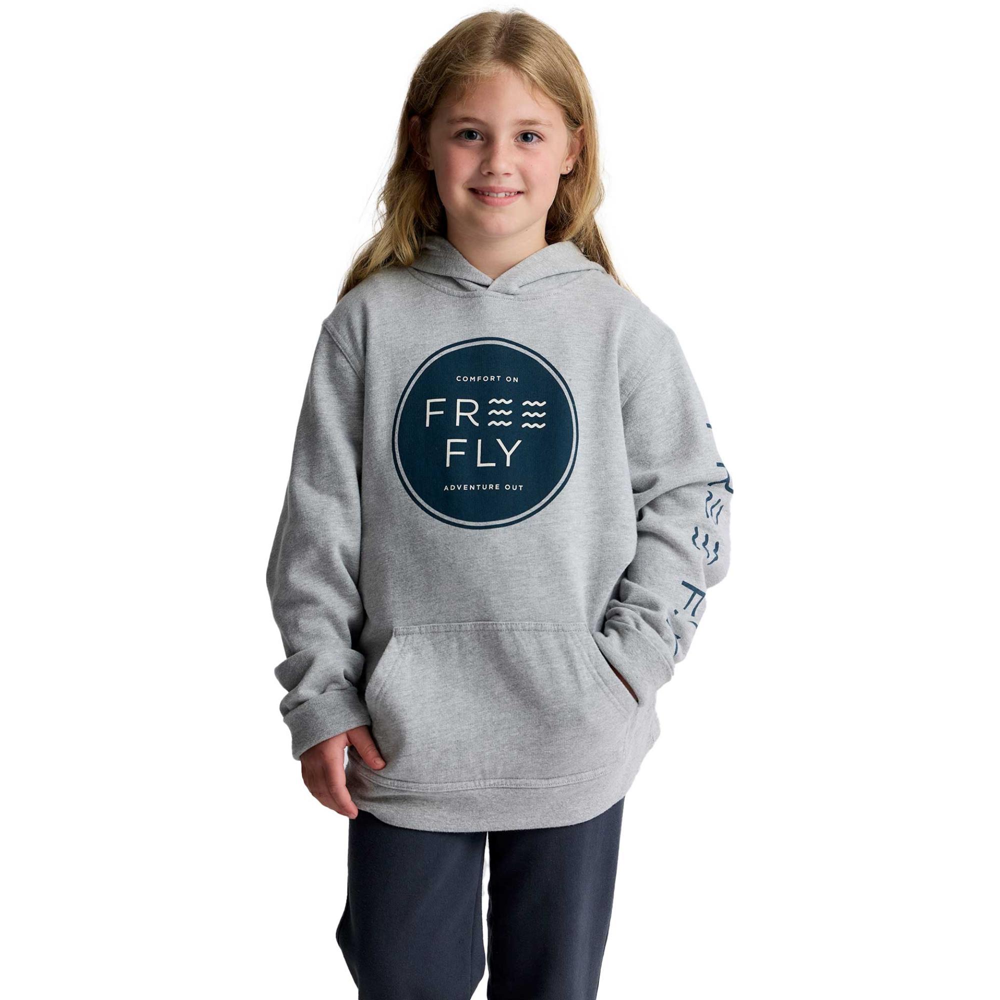 

Детская флисовая толстовка Comfort On Free Fly, Light Heather Grey