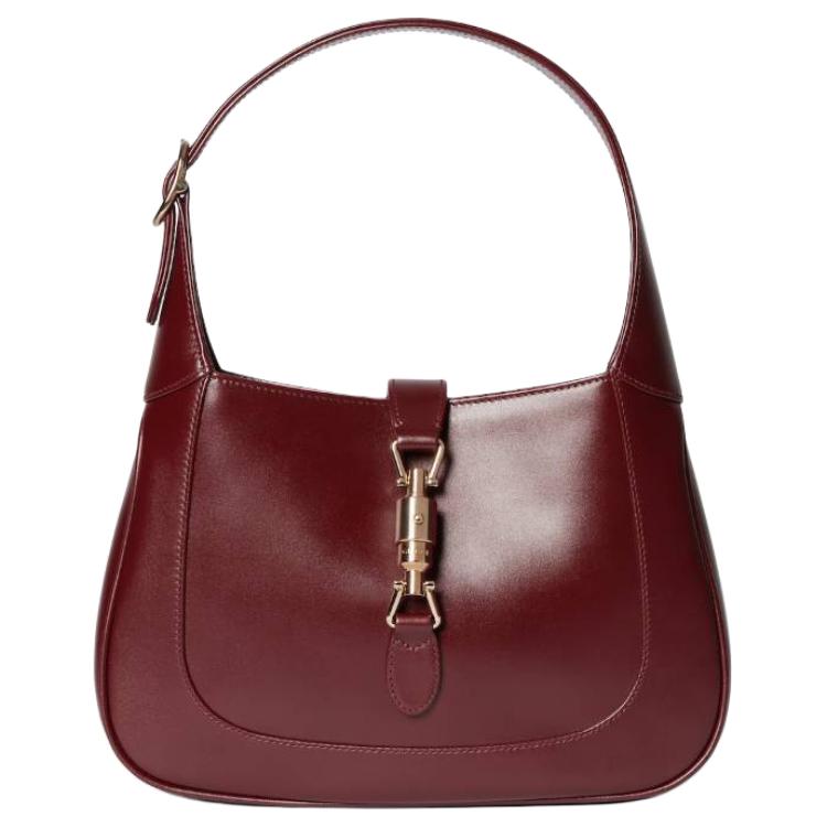 

GUCCI Кожаная женская сумка через плечо 1961 Бордо