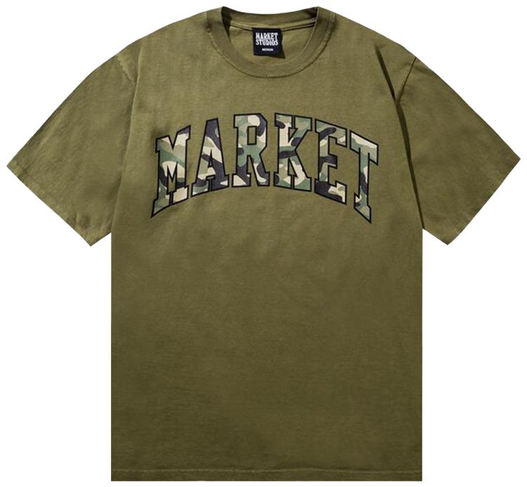 

Футболка Market Camo Arc, зеленый