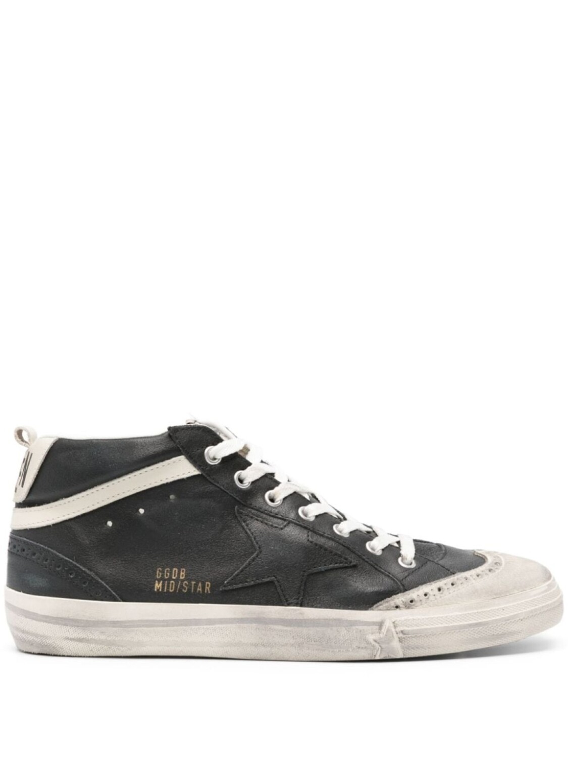 

Golden Goose кеды Mid Star, черный