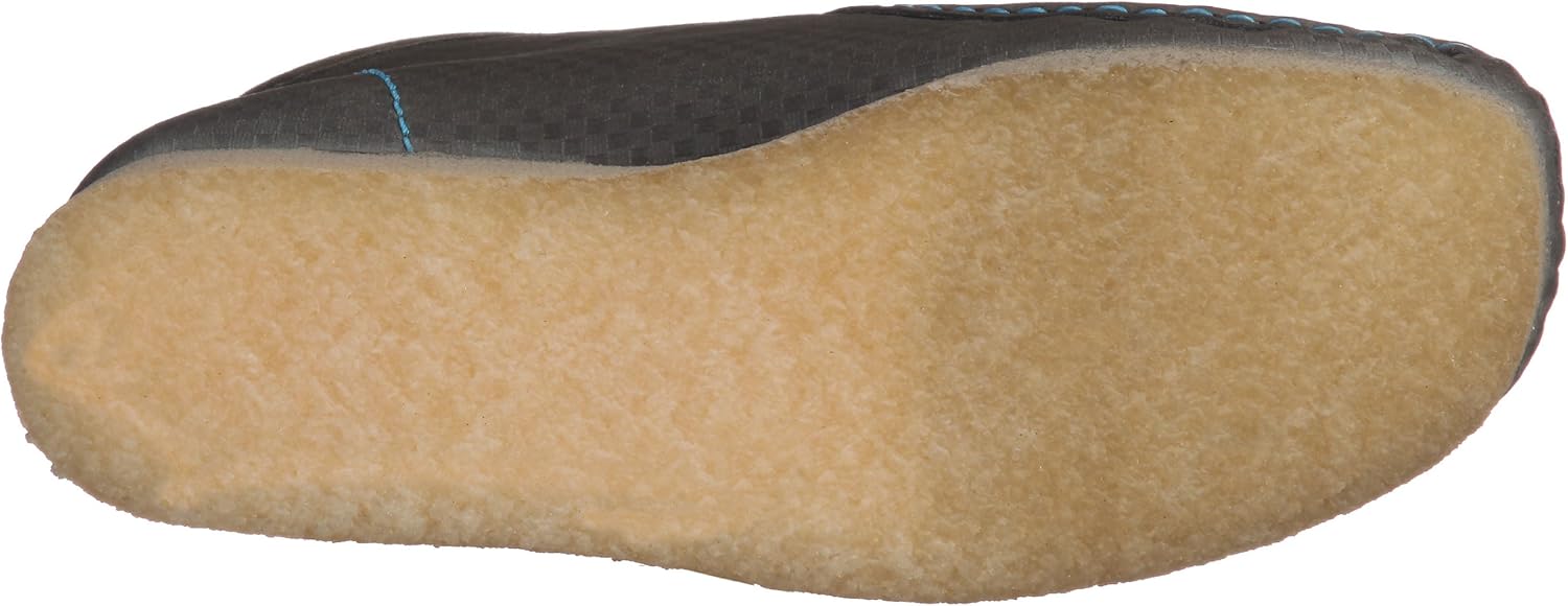 Мужские кожаные мокасины на шнуровке, разные Clarks, угольный — фото 4