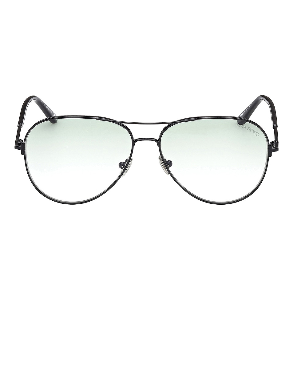 

Солнцезащитные очки Clark Tom Ford, Shiny Black & Gradient Green