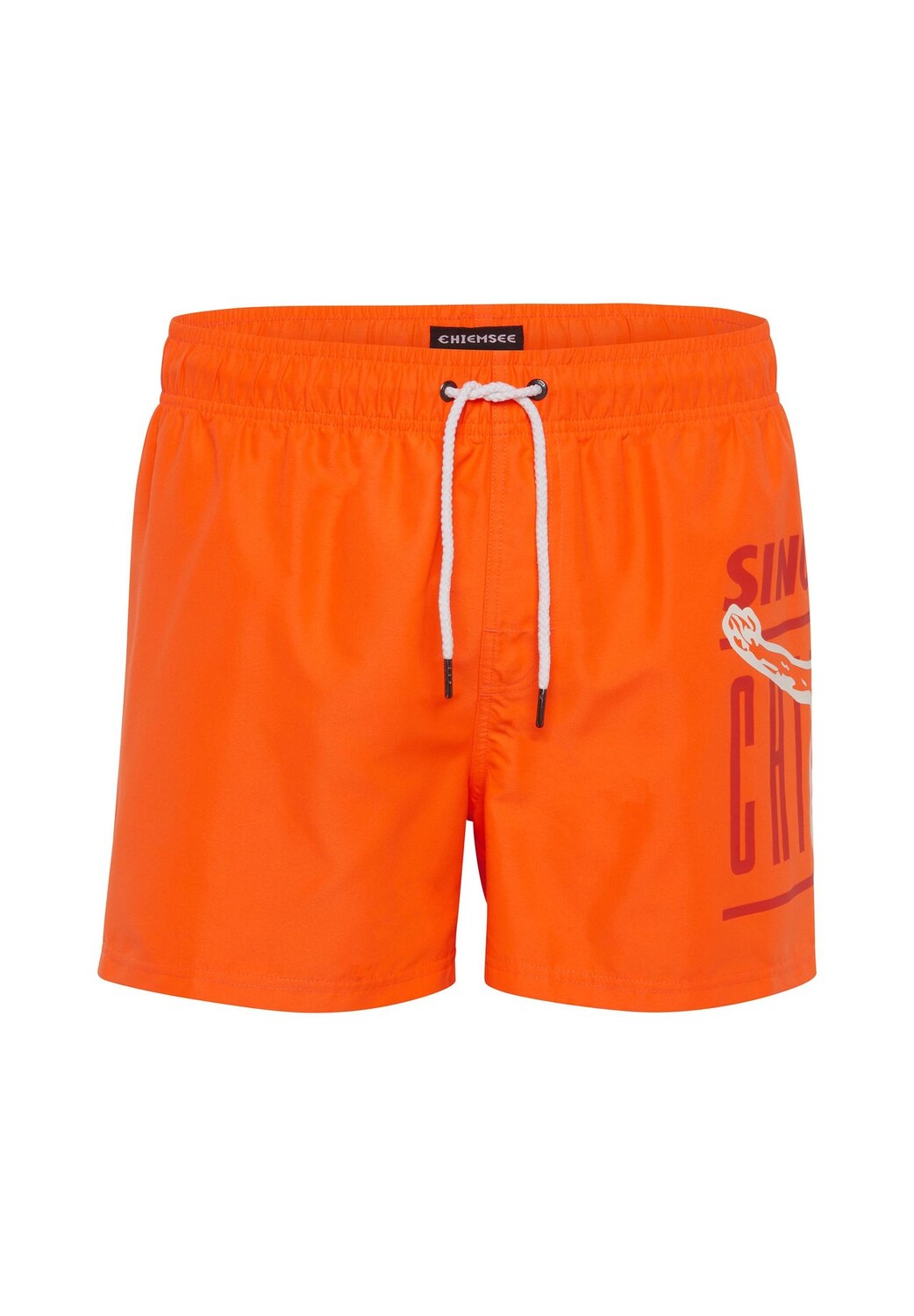 

Плавки-шорты с принтом CHIEMSEE, цвет Shock Orange