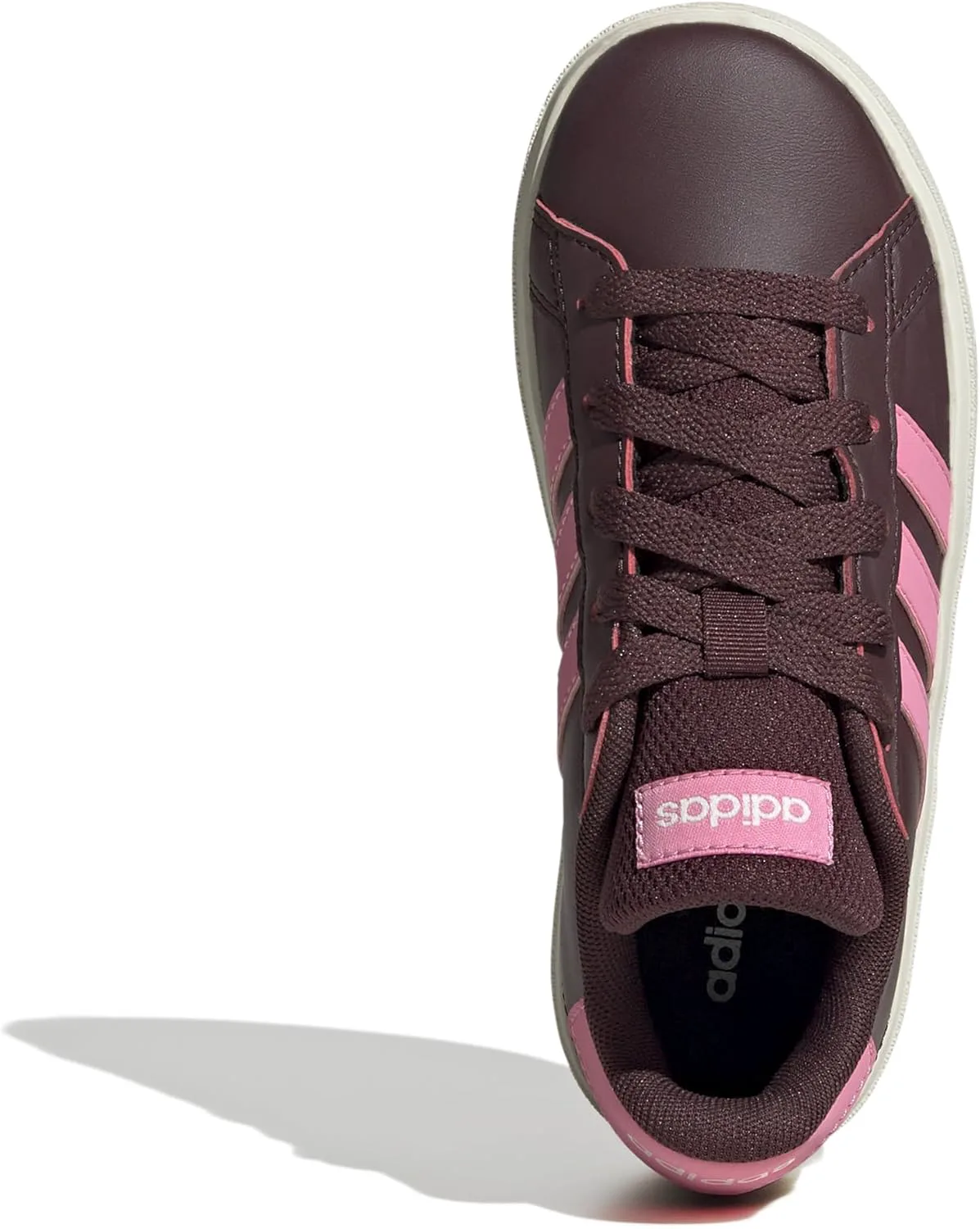 Кроссовки Adidas Kids' Grand Court 2.0, розовый/белый — фото 4
