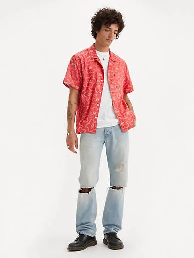 

501 мужские джинсы оригинального кроя Levi's, цвет Marching Meadow - Light Wash - Non-Stretch