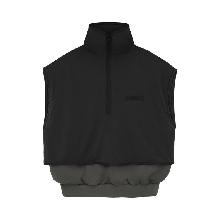 

Жилет Fear Of God Essentials Fear of God Essentials Nylon Fleece Mockneck Vest, черный