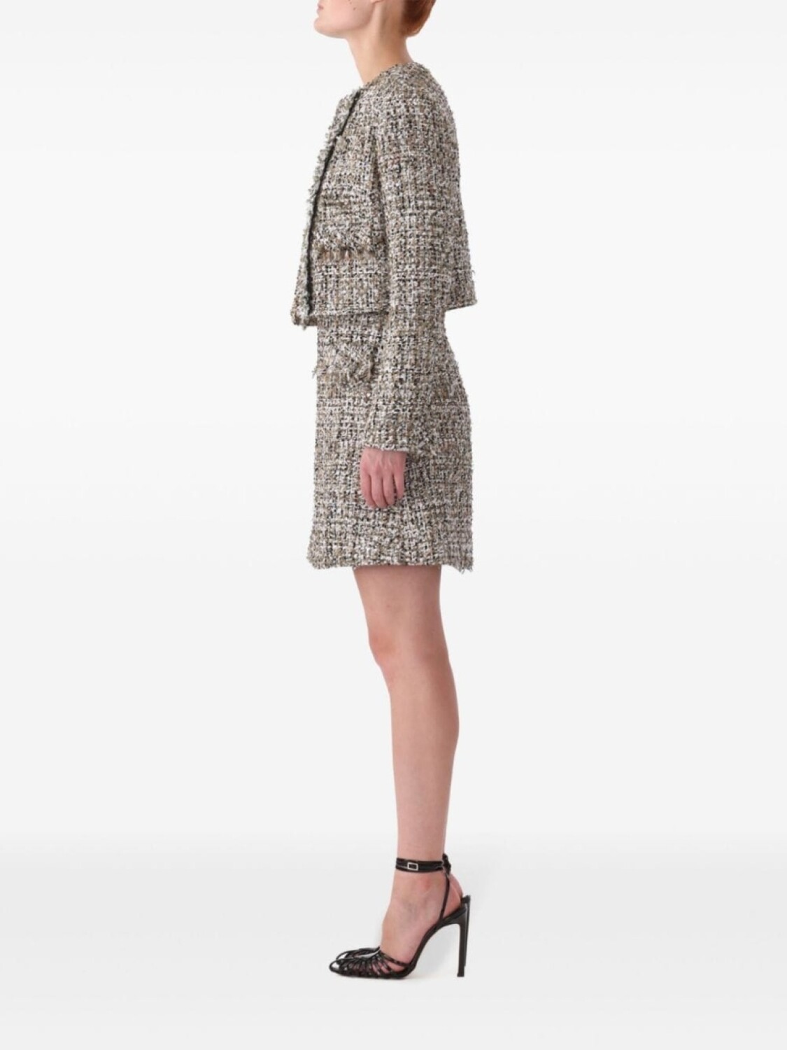 

Укороченная куртка Jason Wu Collection, серый