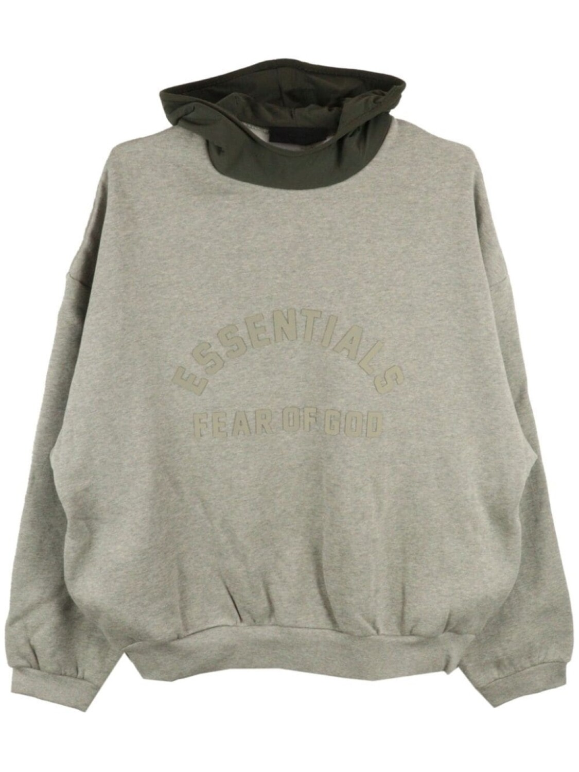 

FEAR OF GOD ESSENTIALS худи с логотипом, серый