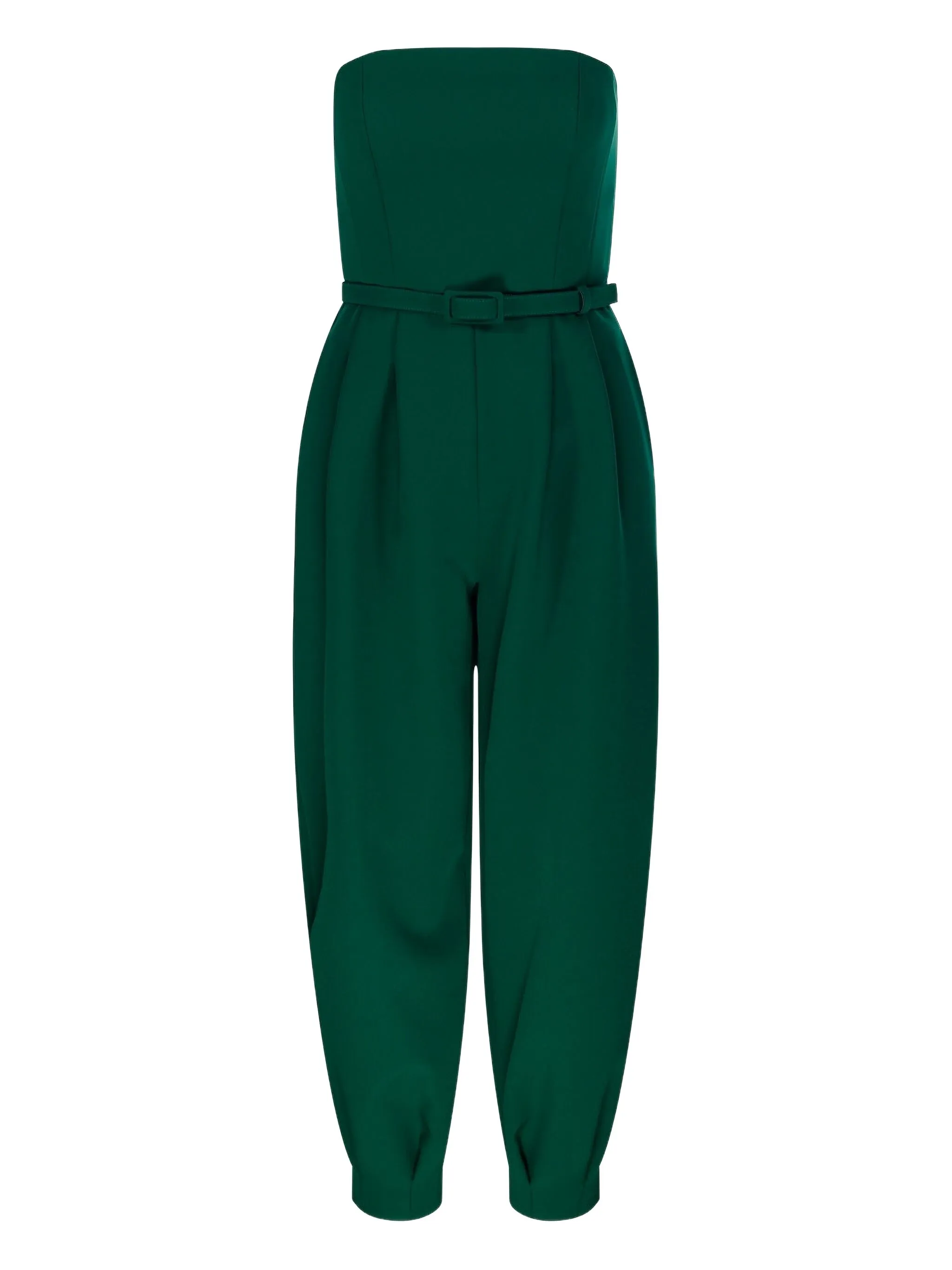 

Комбинезон с поясом Max Mara, зеленый