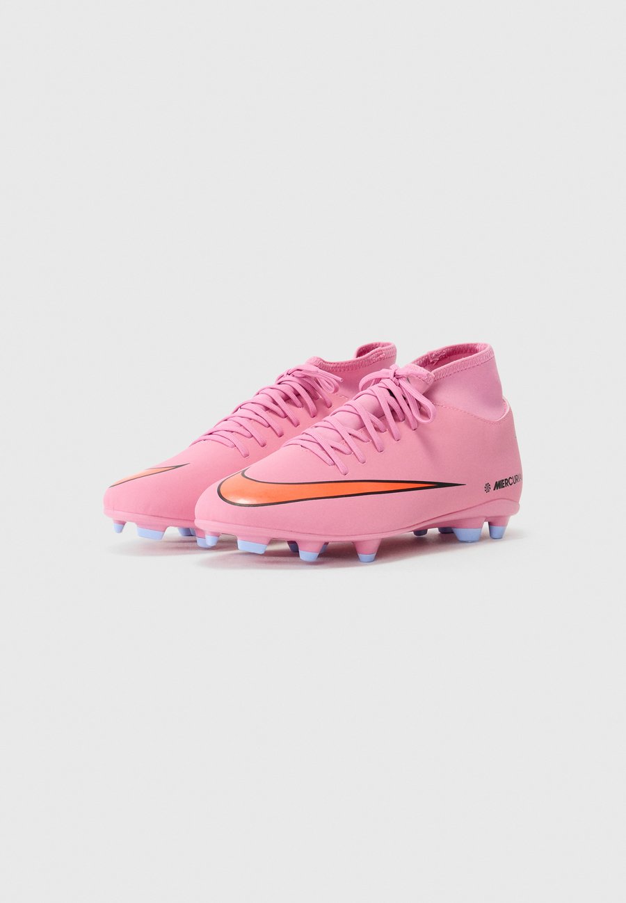Кроссовки Nike Performance 10 CLUB FG/MG, Magic Flamingo/Black/Total Crimson/Apricot — фото 2