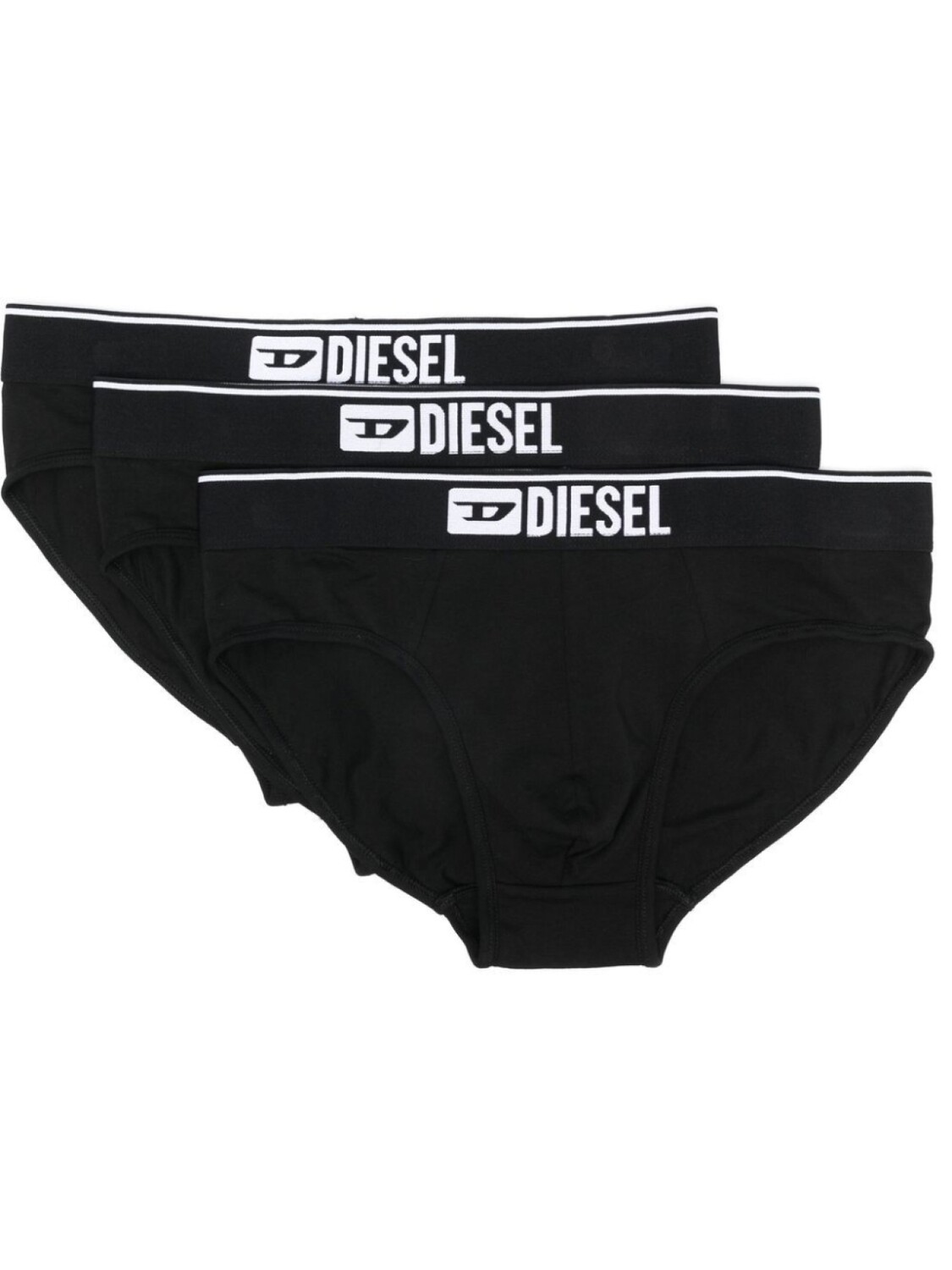 

Diesel комплект из трех трусов-брифов Umbr-Andre, черный
