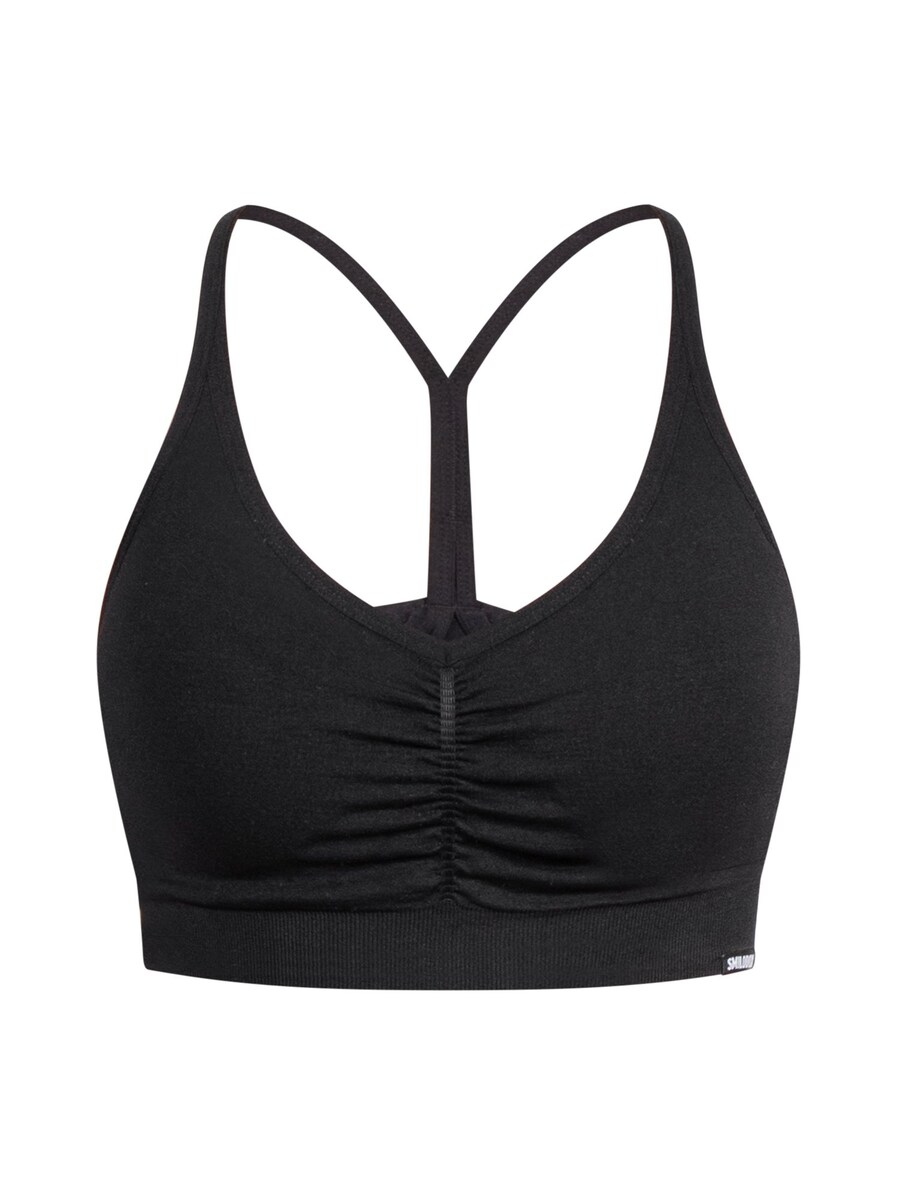 

Спортивный бюстгальтер-бралетт Smilodox Hailey Scrunch, черный